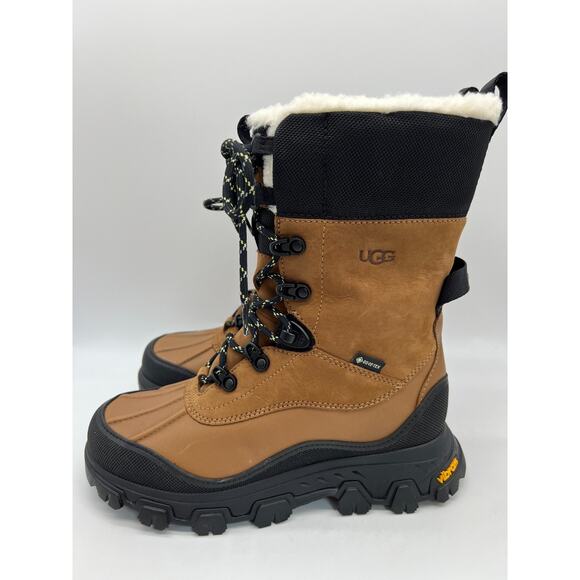 Ugg Adirondack Meridian Boot High Chestnut Gore-Tex 1151830 Women's 6 - Picture 2 of 16